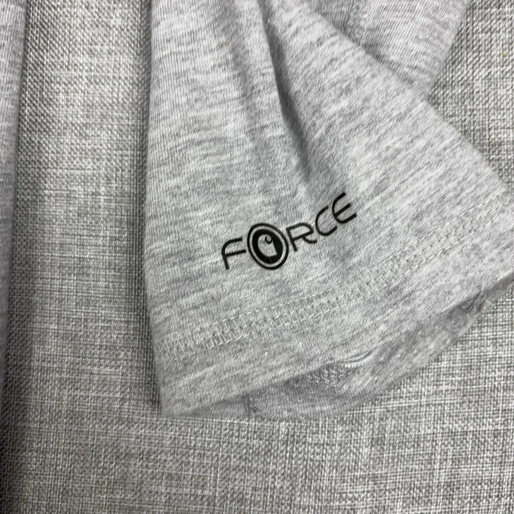 Carhartt Force Shirt Mens L Gray Long Sleeve Pocket Owen Ames Kimball Tee